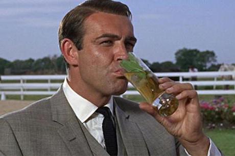 James Bond cocktail - heróis do filme favorito