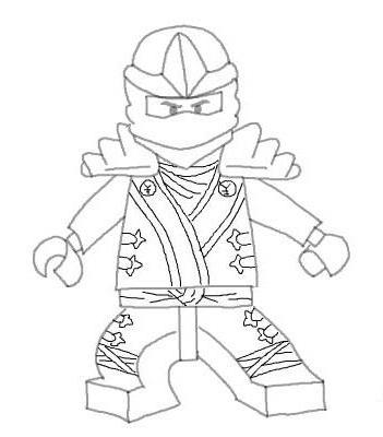 Detalhes sobre como desenhar um ninja