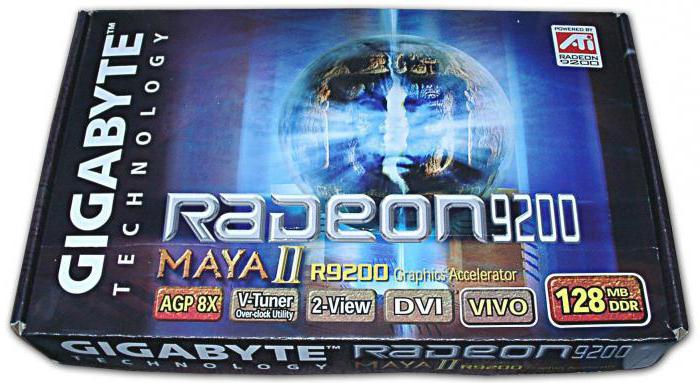 ATI Radeon 9200: revisão da placa de vídeo, características e comentários